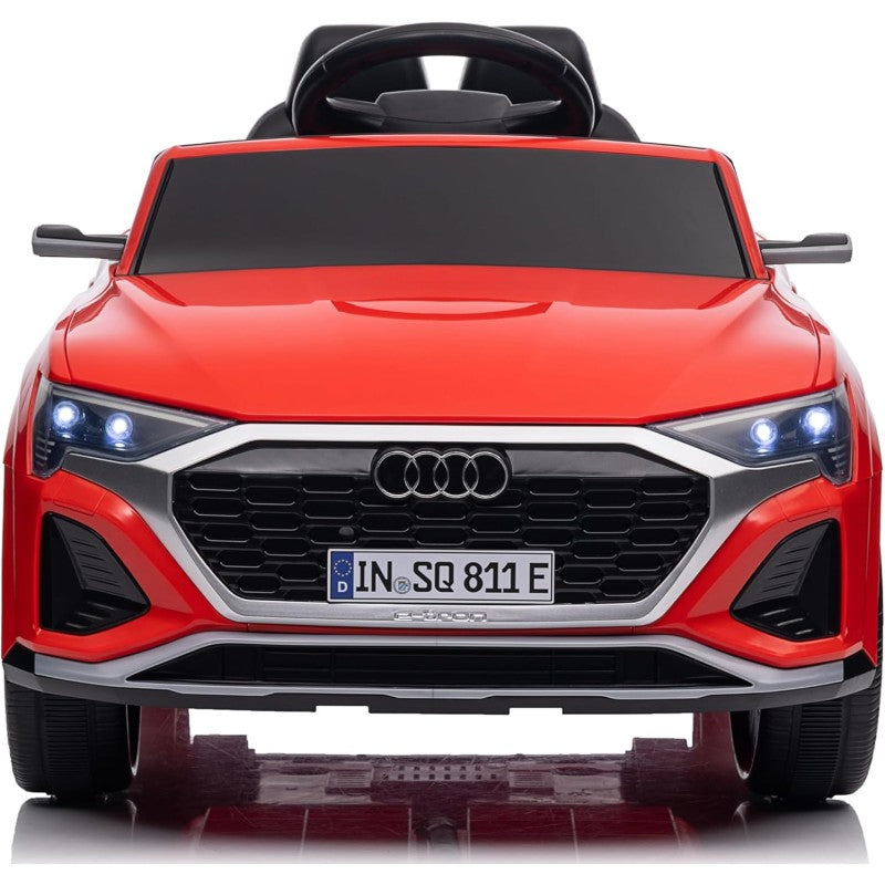 Auto Macchina Elettrica per Bambini 12V Audi SQ8 e-tron Sportback con Telecomando – Variante Rosso