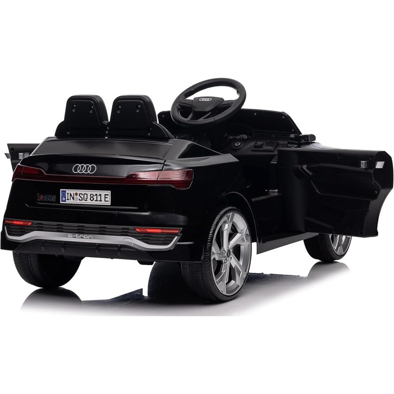 Auto Macchina Elettrica per Bambini 12V Audi SQ8 e-tron Sportback con Telecomando – Variante Nero