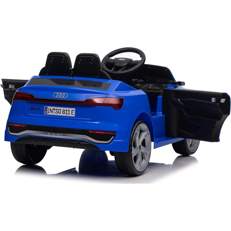 Auto Macchina Elettrica per Bambini 12V Audi SQ8 e-tron Sportback con Telecomando – Variante Blu