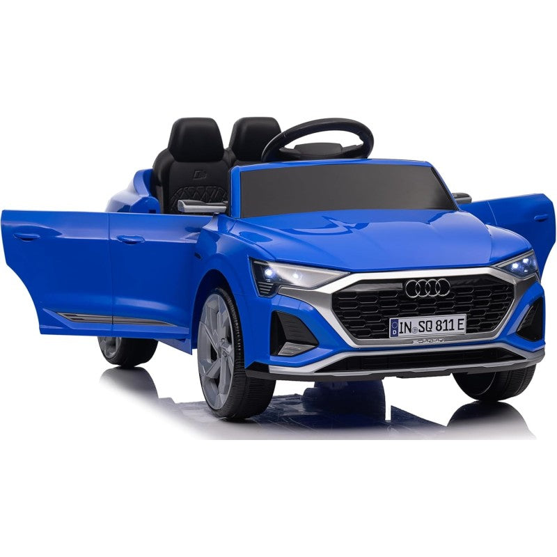 Auto Macchina Elettrica per Bambini 12V Audi SQ8 e-tron Sportback con Telecomando – Variante Blu