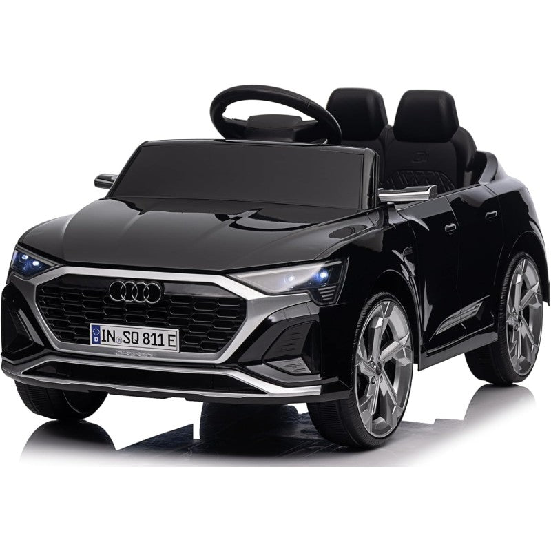 Auto Macchina Elettrica per Bambini 12V Audi SQ8 e-tron Sportback con Telecomando – Variante Nero