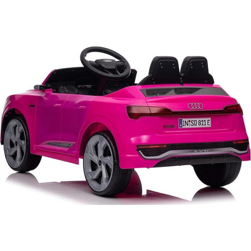 Auto Macchina Elettrica per Bambini 12V Audi SQ8 e-tron Sportback con Telecomando – Variante Rosa