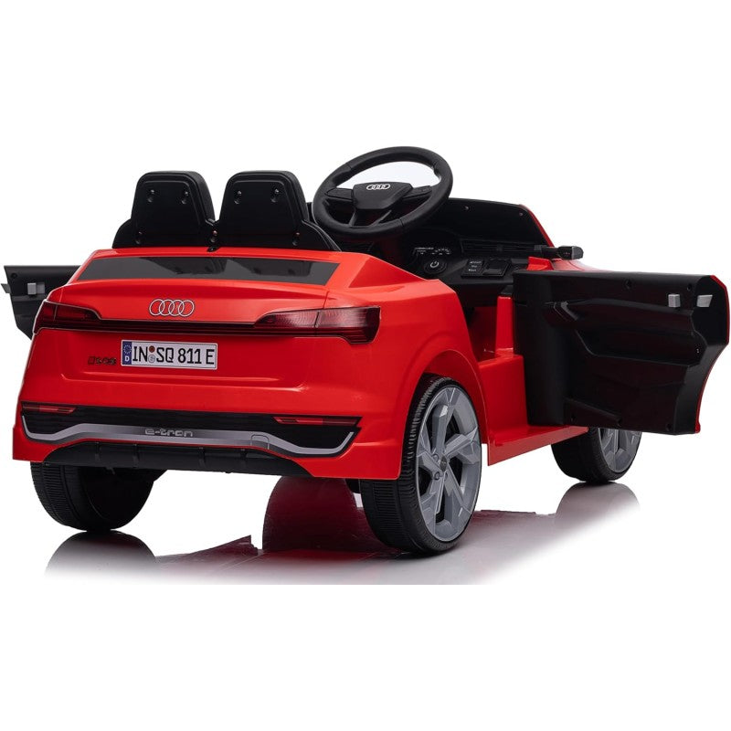 Auto Macchina Elettrica per Bambini 12V Audi SQ8 e-tron Sportback con Telecomando – Variante Rosso