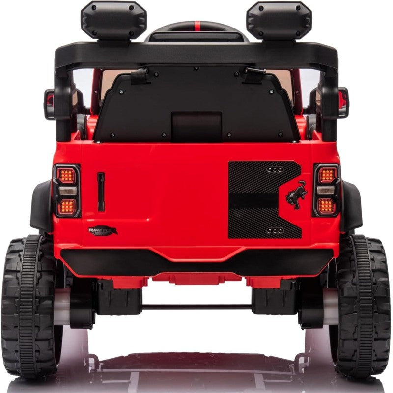 Auto Macchina Elettrica per Bambini 12V BABY Ford Bronco Raptor con Telecomando 0976 – Variante Rosso