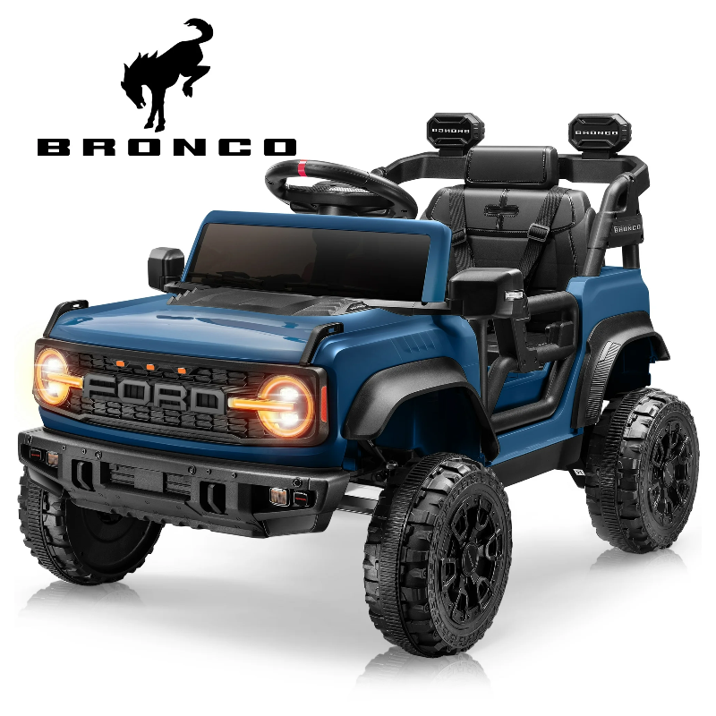 Auto Macchina Elettrica per Bambini 12V BABY Ford Bronco Raptor con Telecomando 0976 – Variante Blu
