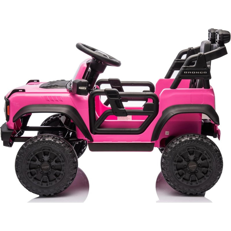Auto Macchina Elettrica per Bambini 12V BABY Ford Bronco Raptor con Telecomando 0976 – Variante Rosa