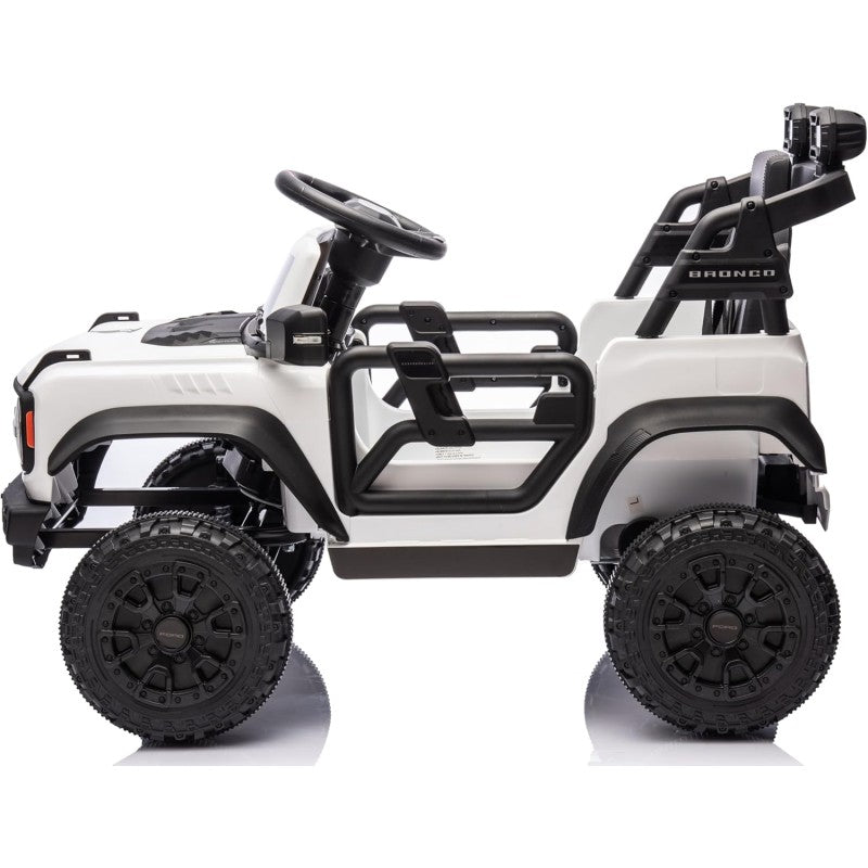 Auto Macchina Elettrica per Bambini 12V BABY Ford Bronco Raptor con Telecomando 0976 – Variante Bianco