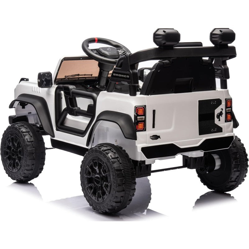 Auto Macchina Elettrica per Bambini 12V BABY Ford Bronco Raptor con Telecomando 0976 – Variante Bianco