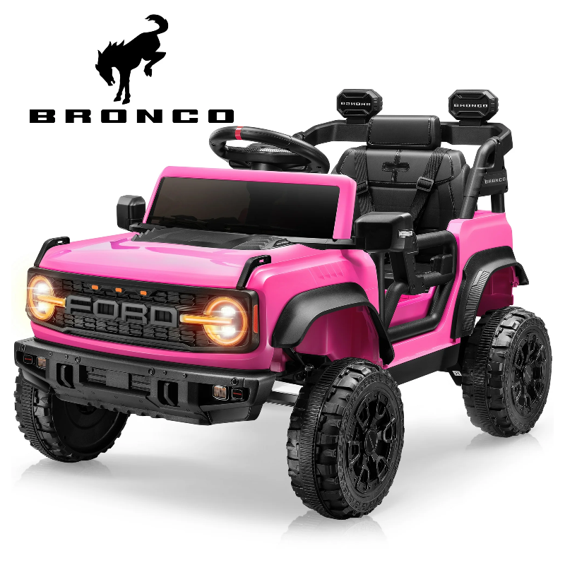 Auto Macchina Elettrica per Bambini 12V BABY Ford Bronco Raptor con Telecomando 0976 – Variante Rosa