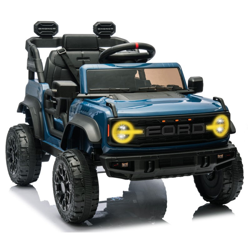 Auto Macchina Elettrica per Bambini 12V BABY Ford Bronco Raptor con Telecomando 0976 – Variante Blu