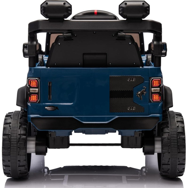 Auto Macchina Elettrica per Bambini 12V BABY Ford Bronco Raptor con Telecomando 0976 – Variante Blu
