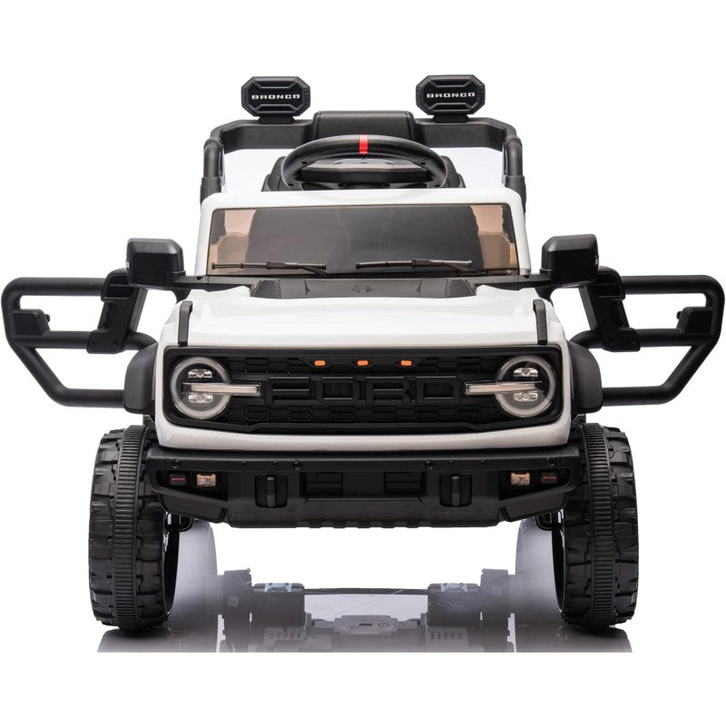 Auto Macchina Elettrica per Bambini 12V BABY Ford Bronco Raptor con Telecomando 0976 – Variante Bianco