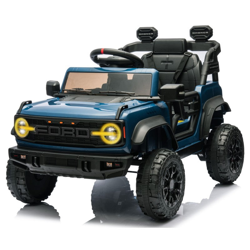 Auto Macchina Elettrica per Bambini 12V BABY Ford Bronco Raptor con Telecomando 0976 – Variante Blu
