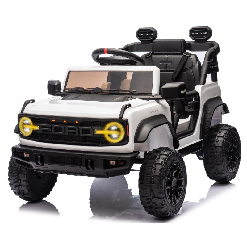 Auto Macchina Elettrica per Bambini 12V BABY Ford Bronco Raptor con Telecomando 0976 – Variante Bianco