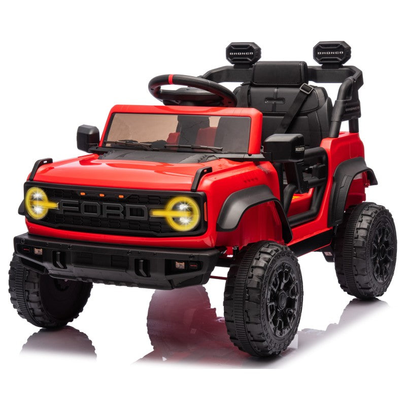 Auto Macchina Elettrica per Bambini 12V BABY Ford Bronco Raptor con Telecomando 0976 – Variante Rosso