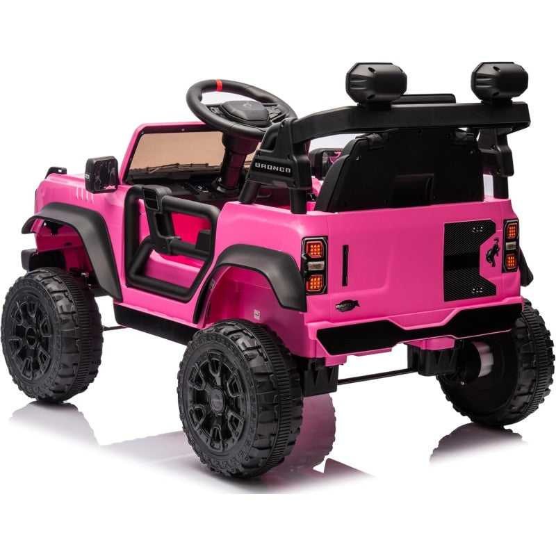 Auto Macchina Elettrica per Bambini 12V BABY Ford Bronco Raptor con Telecomando 0976 – Variante Rosa
