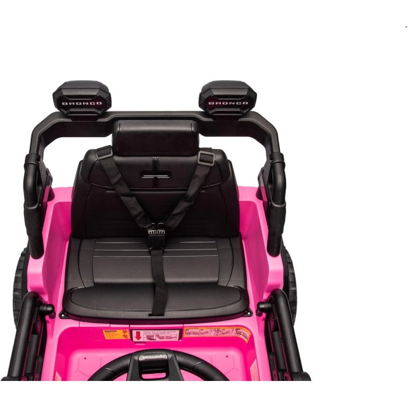 Auto Macchina Elettrica per Bambini 12V BABY Ford Bronco Raptor con Telecomando 0976 – Variante Rosa