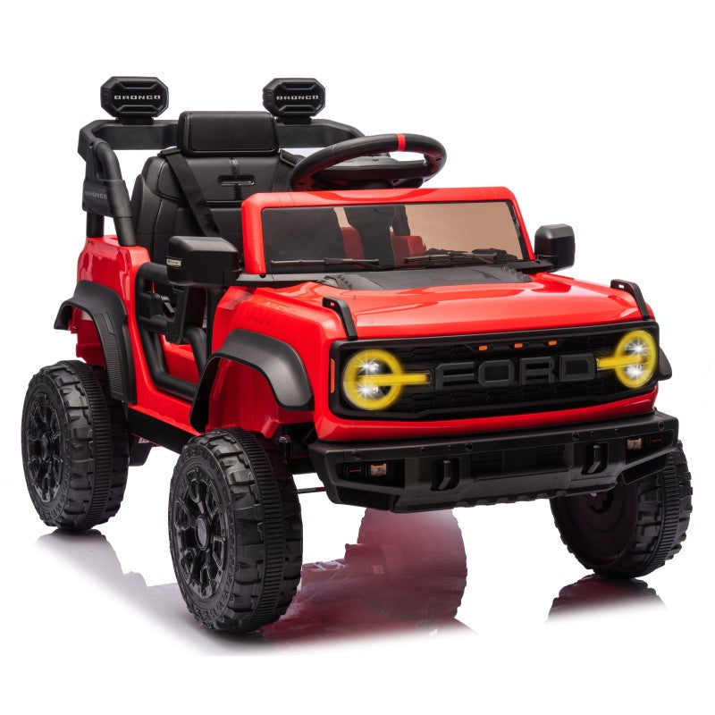 Auto Macchina Elettrica per Bambini 12V BABY Ford Bronco Raptor con Telecomando 0976 – Variante Rosso