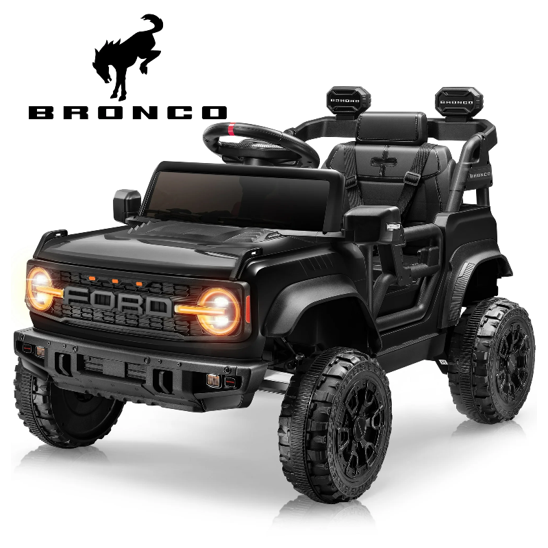 Auto Macchina Elettrica per Bambini 12V BABY Ford Bronco Raptor con Telecomando 0976 - Nero
