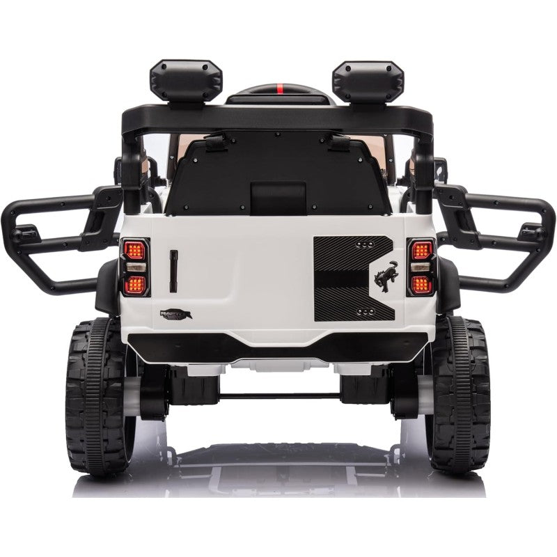 Auto Macchina Elettrica per Bambini 12V BABY Ford Bronco Raptor con Telecomando 0976 – Variante Bianco