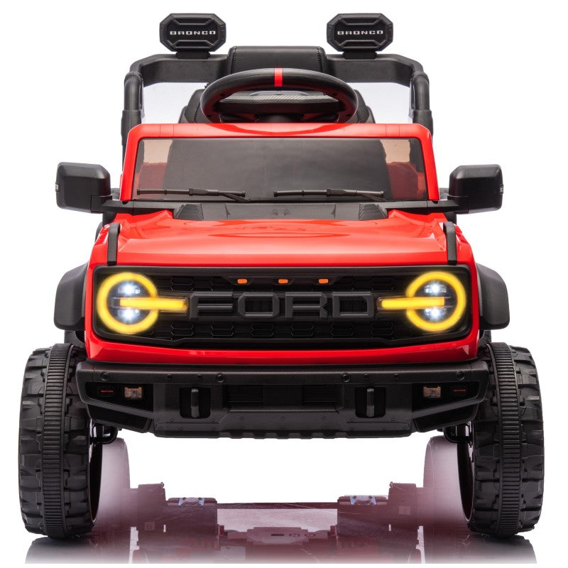 Auto Macchina Elettrica per Bambini 12V BABY Ford Bronco Raptor con Telecomando 0976 – Variante Rosso