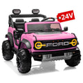 Auto Macchina Elettrica per Bambini 24V Ford Bronco Raptor Fuoristrada 2 Posti con Telecomando 0975 – Variante Rosa