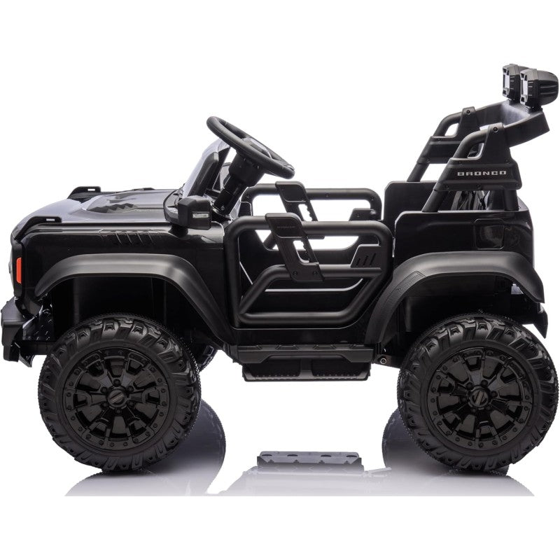 Auto Macchina Elettrica per Bambini 24V Ford Bronco Raptor Fuoristrada 2 Posti con Telecomando 0975 – Variante Nero