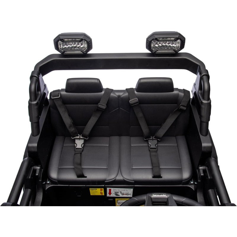 Auto Macchina Elettrica per Bambini 24V Ford Bronco Raptor Fuoristrada 2 Posti con Telecomando 0975 – Variante Nero