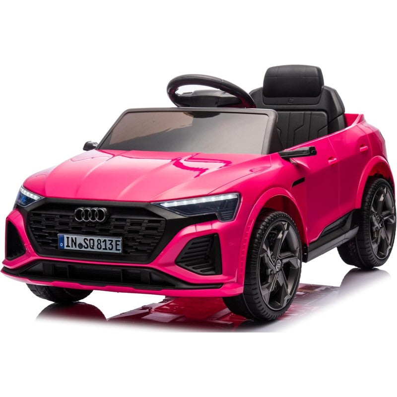Auto Macchina Elettrica per Bambini Audi SQ8 e-tron Telecomandata 12V Full Optional – Variante Rosa