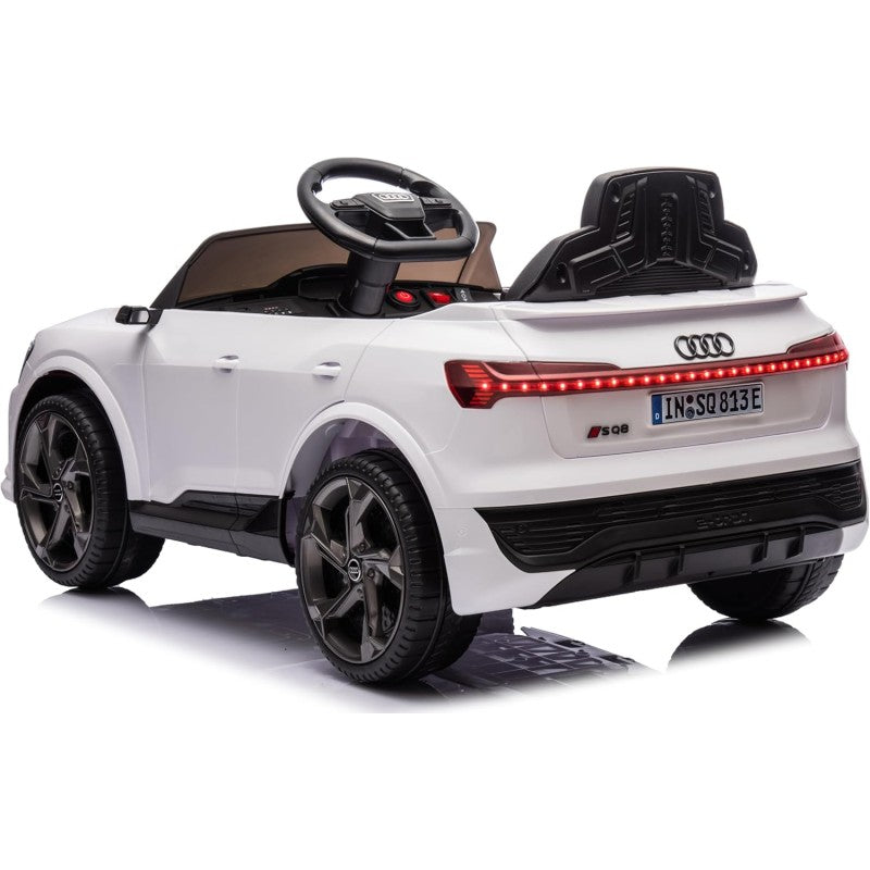 Auto Macchina Elettrica per Bambini Audi SQ8 e-tron Telecomandata 12V Full Optional – Variante Bianco