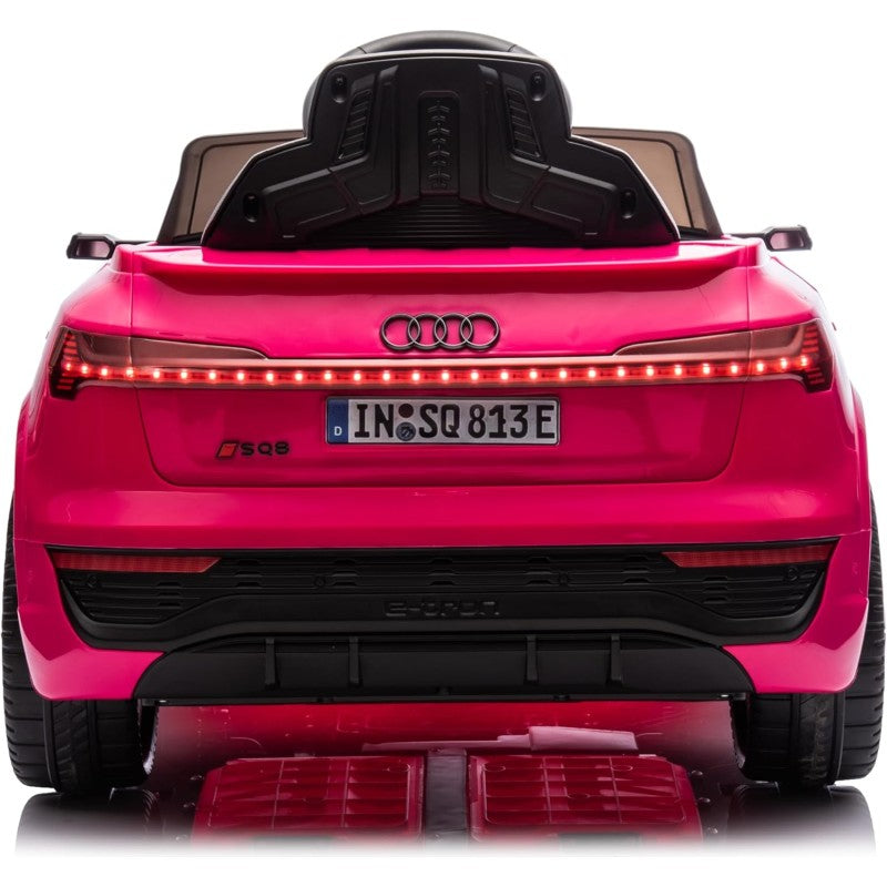 Auto Macchina Elettrica per Bambini Audi SQ8 e-tron Telecomandata 12V Full Optional – Variante Rosa