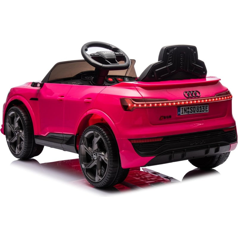 Auto Macchina Elettrica per Bambini Audi SQ8 e-tron Telecomandata 12V Full Optional – Variante Rosa