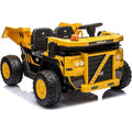 Camion Elettrico per Bambini 2 Posti 24V CAT Caterpillar – Camion da cantiere con Cassone Ribaltabile MT-904