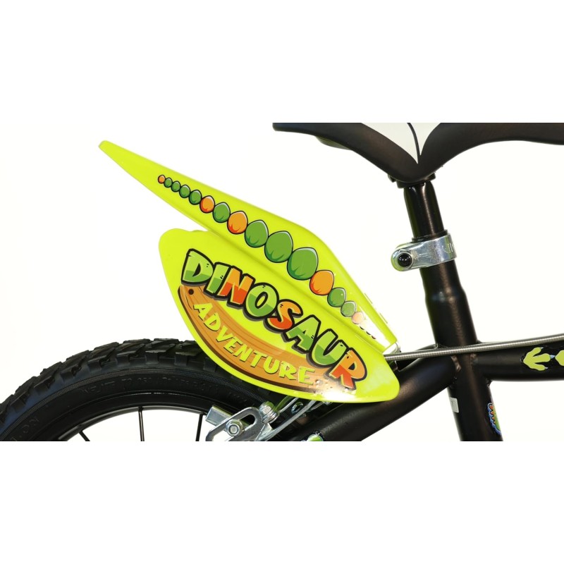 Dino Bikes 614-DSA Bicicletta Dinosauri 14 pollici per Bambini
