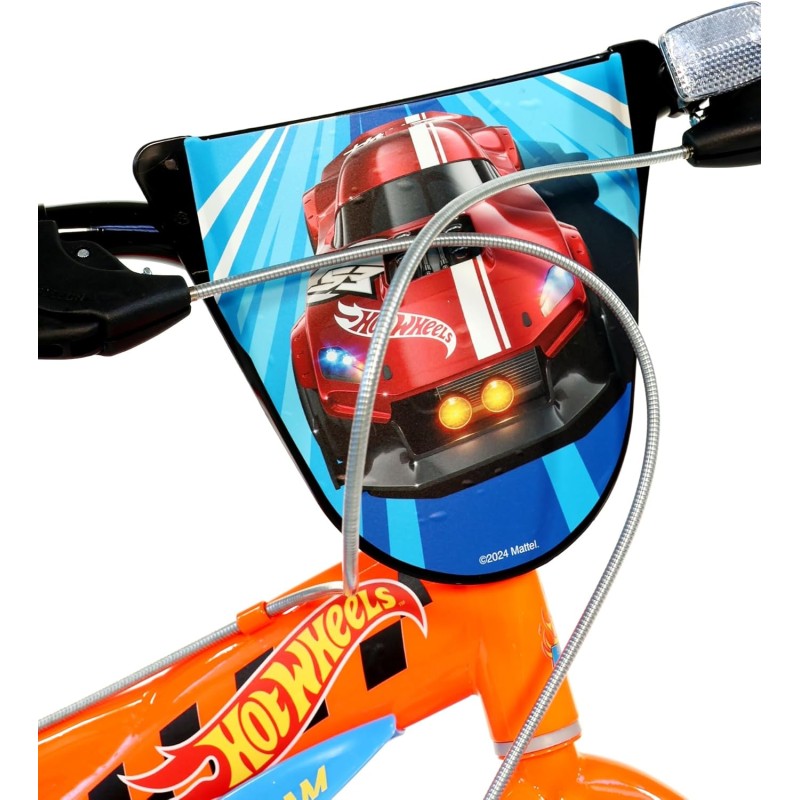 Dino Bikes 614-HW Bicicletta Hot Wheels 14 pollici