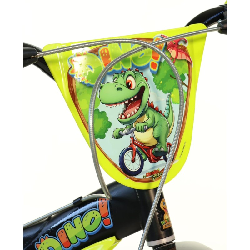 Dino Bikes 616-DSA Bicicletta Dinosauri 16 pollici per Bambini