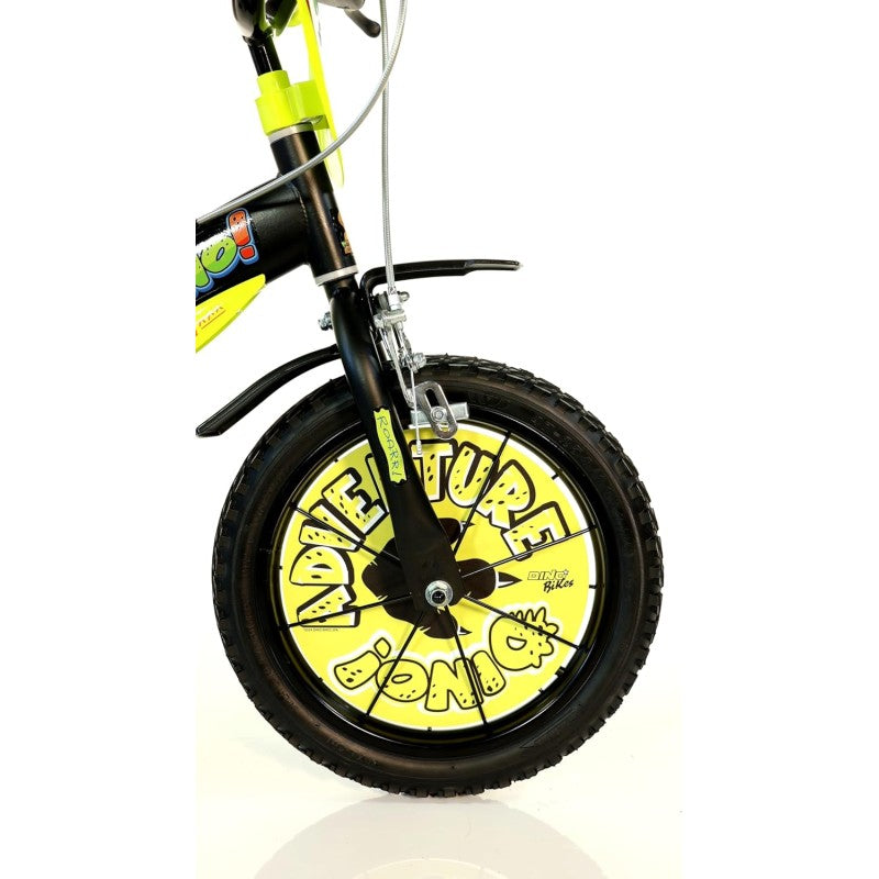 Dino Bikes 616-DSA Bicicletta Dinosauri 16 pollici per Bambini