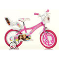 DINO BIKES 616G-02BA Bicicletta Barbie 16 Pollici adatta a bambine di altezza tra 107 e 125 cm