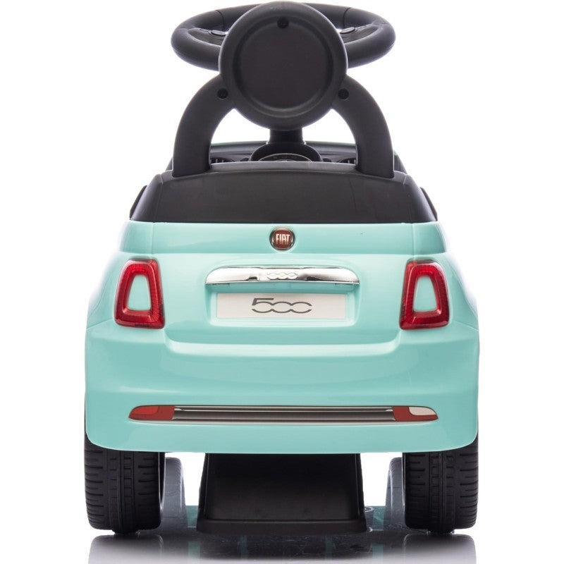 Fiat 500 Macchinina Primi Passi Cavalcabile Per Bambini Con suoni – Variante Verde Tiffany