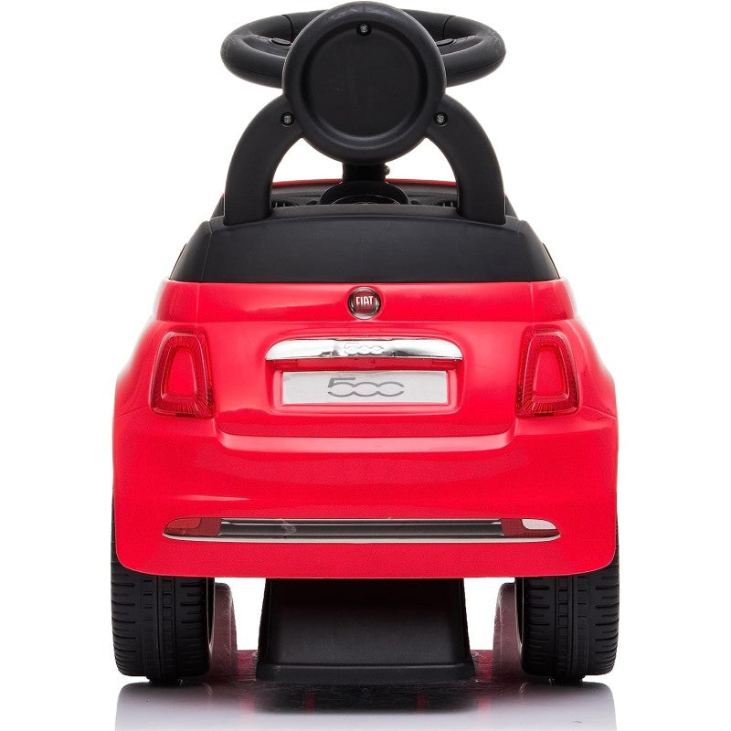 Fiat 500 Macchinina Primi Passi Cavalcabile Per Bambini Con suoni – Variante Rosso