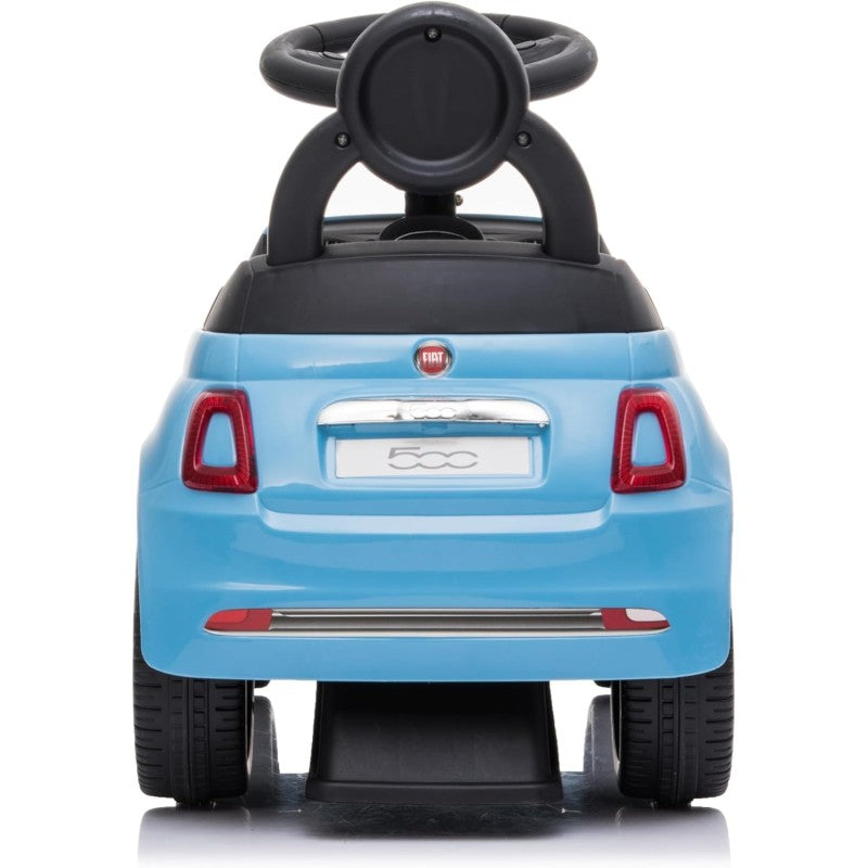 Fiat 500 Macchinina Primi Passi Cavalcabile Per Bambini Con suoni – Variante Azzurro