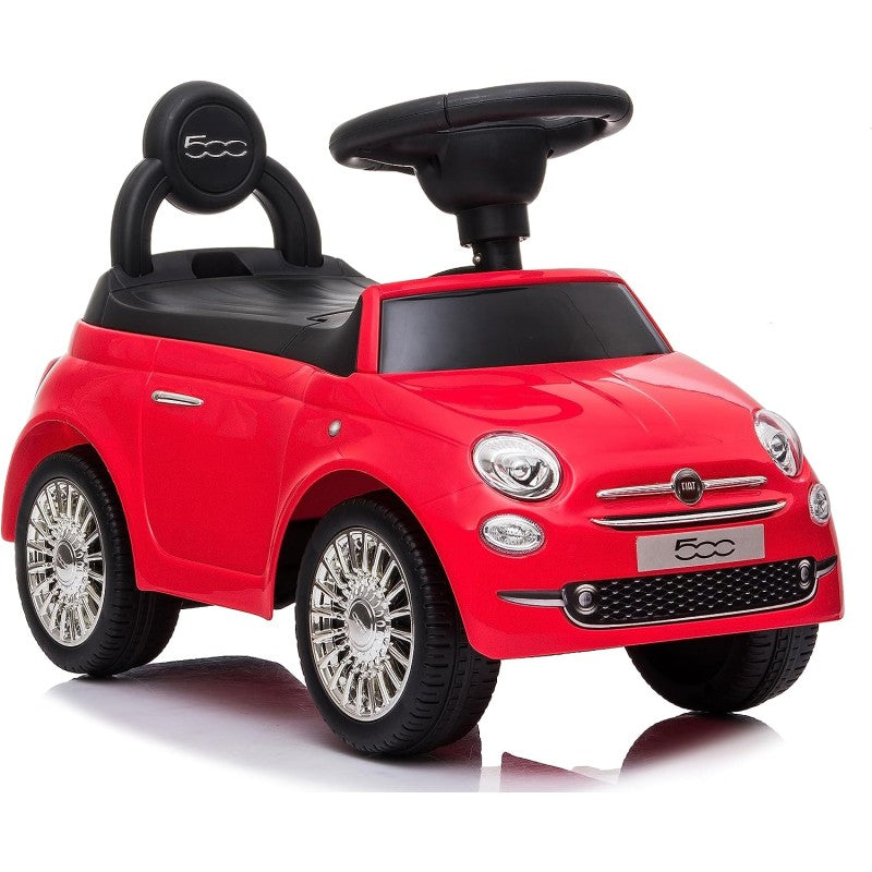 Fiat 500 Macchinina Primi Passi Cavalcabile Per Bambini Con suoni – Variante Rosso