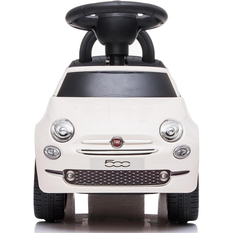 Fiat 500 Macchinina Primi Passi Cavalcabile Per Bambini Con suoni – Variante Bianco