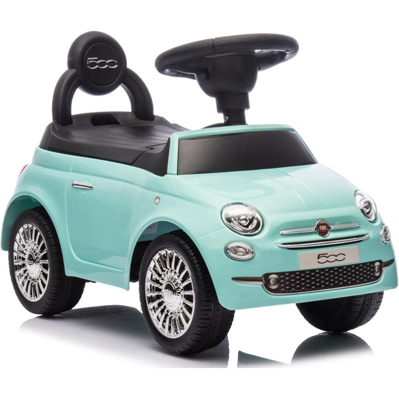 Fiat 500 Macchinina Primi Passi Cavalcabile Per Bambini Con suoni – Variante Verde Tiffany