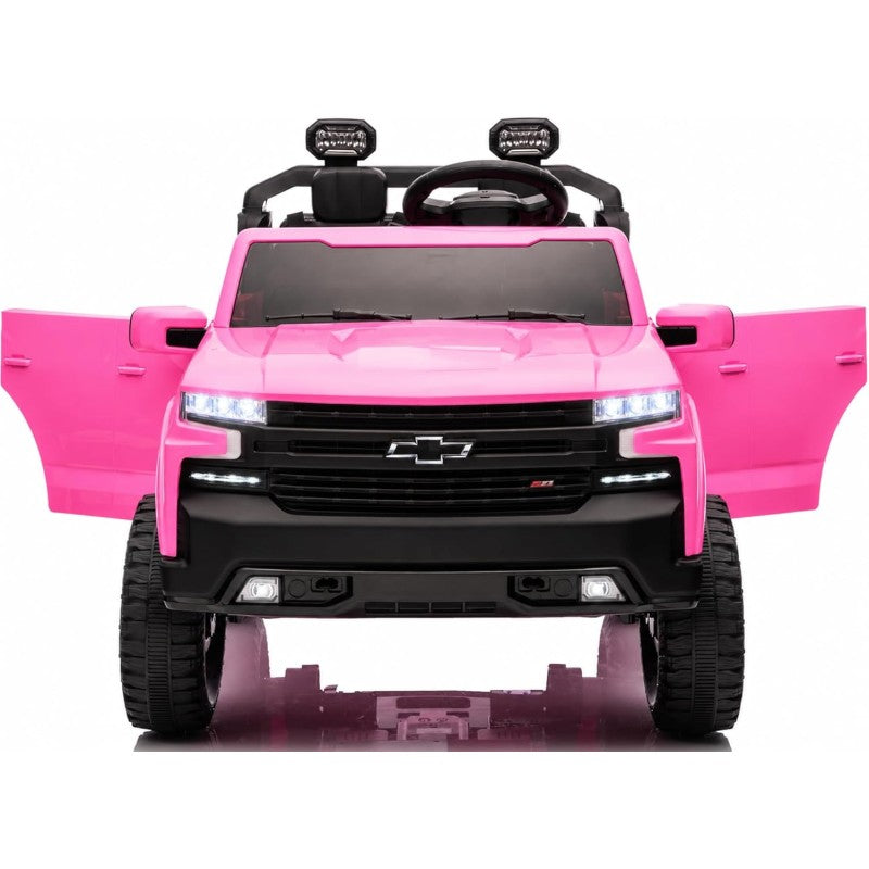 Macchina Elettrica Chevrolet Silverado ZR2 24V Maxi Fuoristrada 2 Posti per Bambini Telecomando Bluetooth Carico Massimo 60 Kg