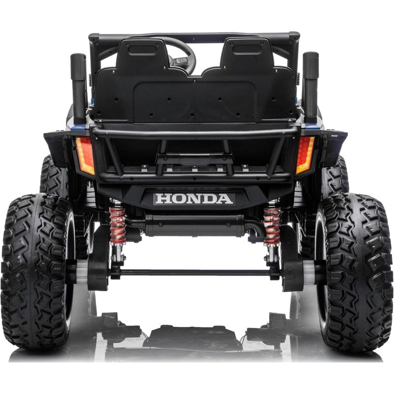 Macchina Elettrica per Bambini 2 Posti Honda Talon 24V Maxi Buggy con Ruote in Gomma e 4 Motori Potenti – Variante Blu