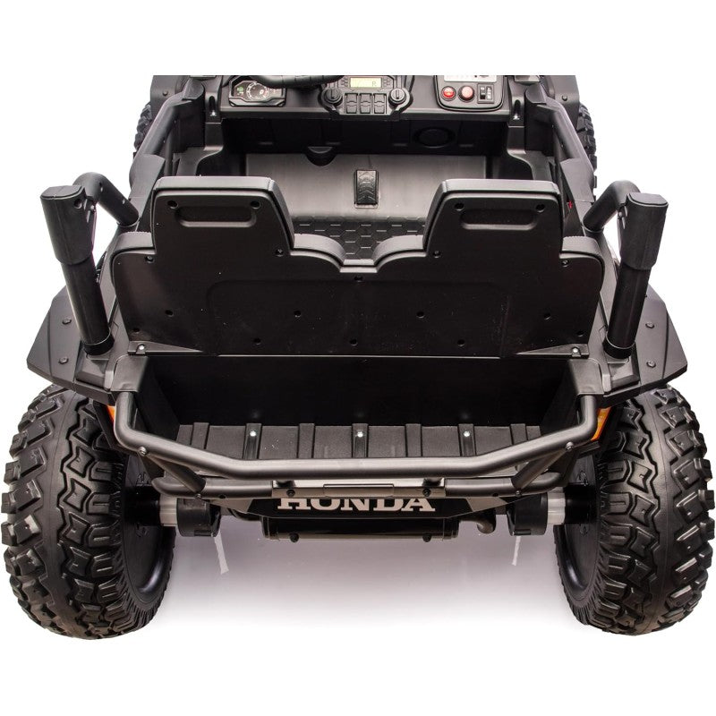 Macchina Elettrica per Bambini 2 Posti Honda Talon 24V Maxi Buggy con Ruote in Gomma e 4 Motori Potenti – Variante Nero