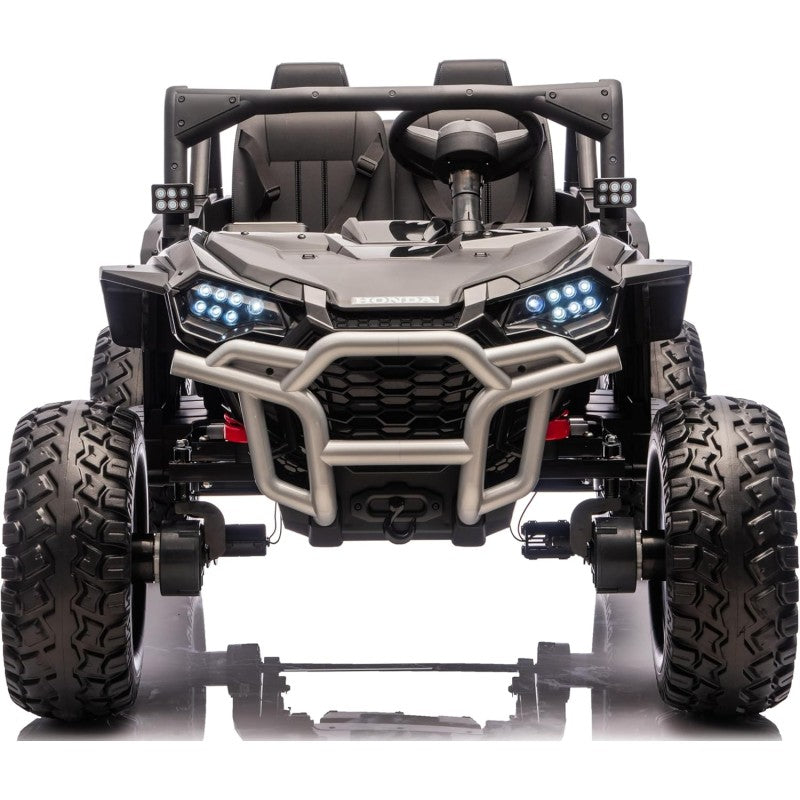 Macchina Elettrica per Bambini 2 Posti Honda Talon 24V Maxi Buggy con Ruote in Gomma e 4 Motori Potenti – Variante Nero