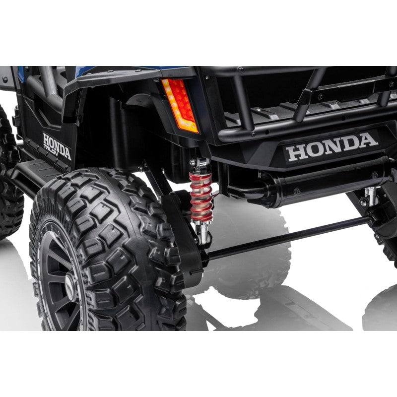 Macchina Elettrica per Bambini 2 Posti Honda Talon 24V Maxi Buggy con Ruote in Gomma e 4 Motori Potenti – Variante Blu