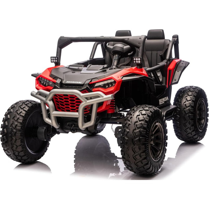 Macchina Elettrica per Bambini 2 Posti Honda Talon 24V Maxi Buggy con Ruote in Gomma e 4 Motori Potenti